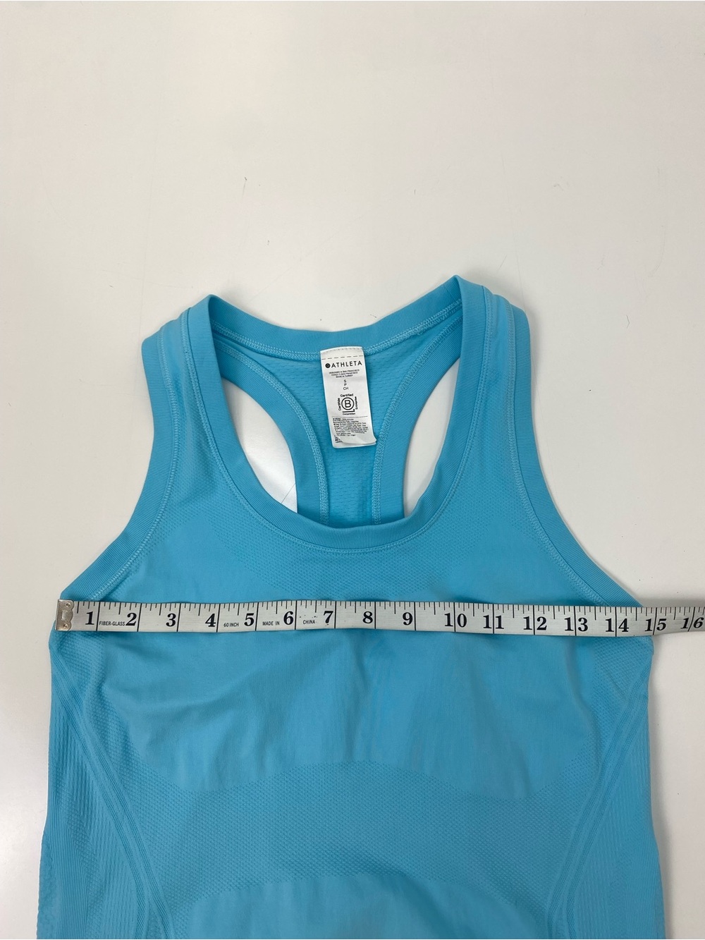Athleta Turquoise Racerback Performance Tank - Picture 4 of 5